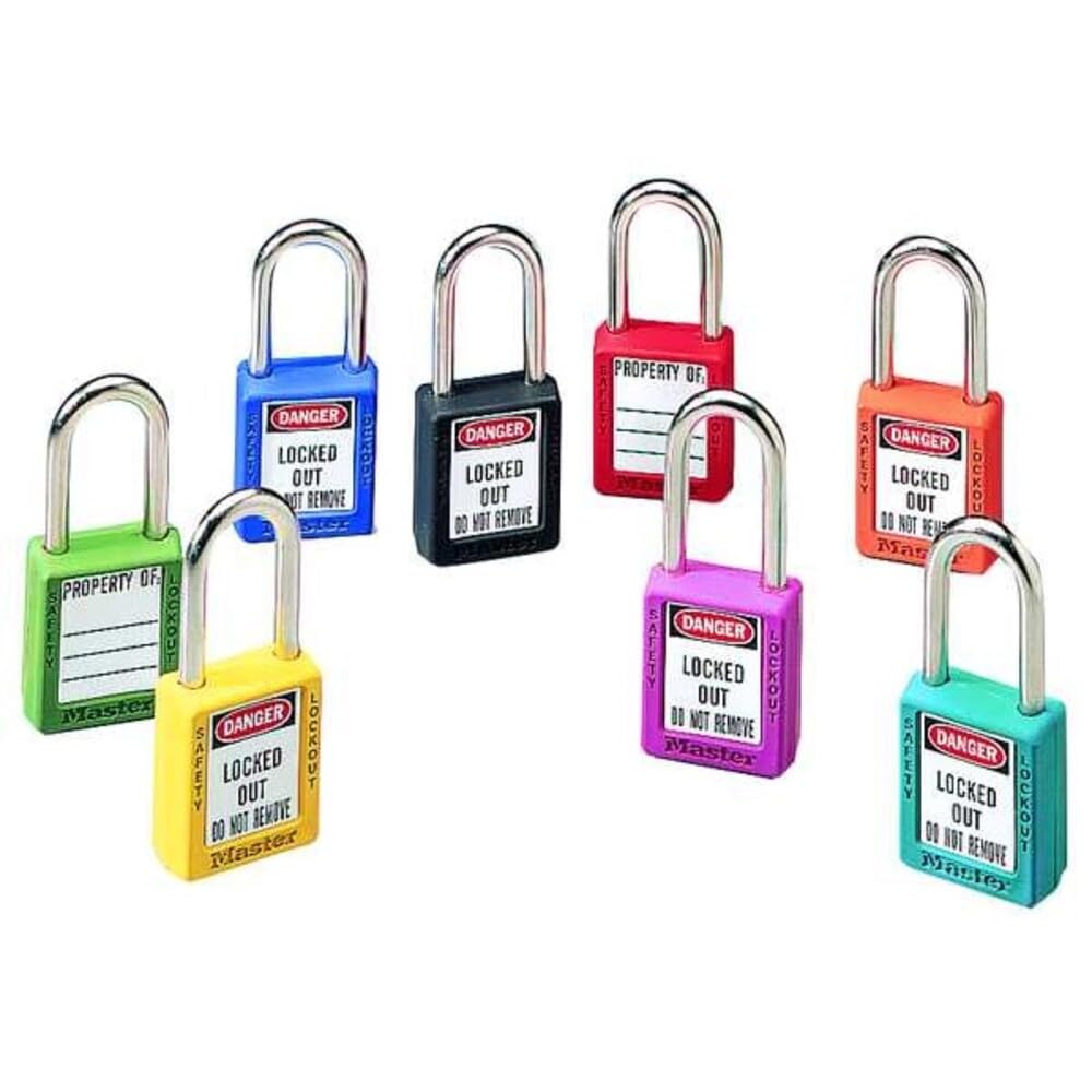 Master Lock 410GRN Candado de Seguridad con Llave Verde 0.25 Pulgadas