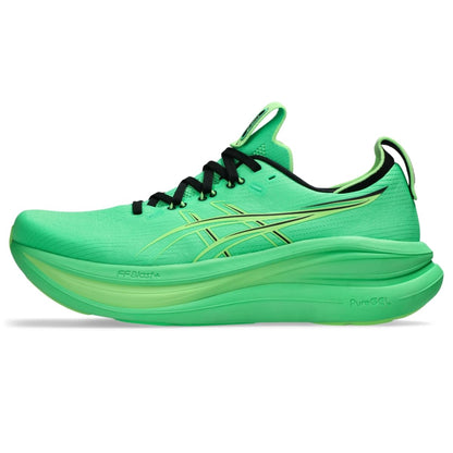 Asics Gel-Nimbus 28 Tenis para Correr Hombre - 26.0 cm - VITAL GREEN - ILLUMINATE GREEN