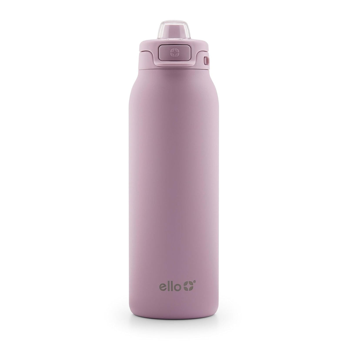 Ello Pop & Fill Botella de Agua de Acero Inoxidable - 946.3 ml - Malva