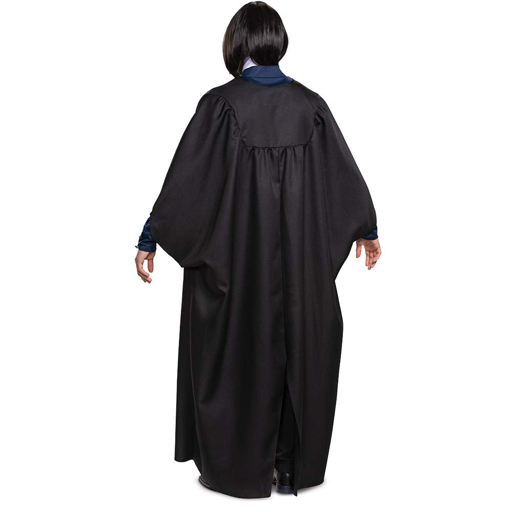 Disguise Severus Snape Costume, Official Harry Potter Wizarding World Adult Costume Robe and Collar Halloween Costume Disfraces de tamaño adultoHombre