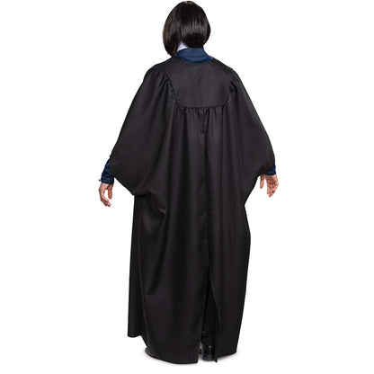 Disguise Severus Snape Costume, Official Harry Potter Wizarding World Adult Costume Robe and Collar Halloween Costume Disfraces de tamaño adultoHombre