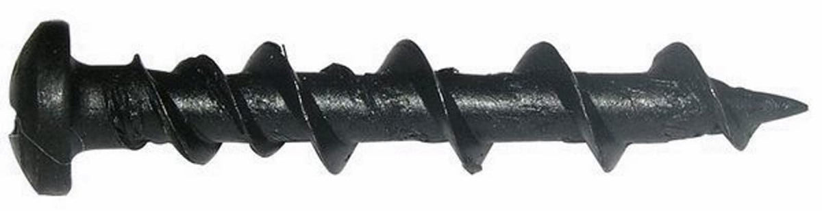Powers Fastening Innovations 02276 Wall-Dog - Anclaje ligero de 1/4 pulgadas por 1-1/2 pulgadas, cabeza de fosfato negro, 100 por caja