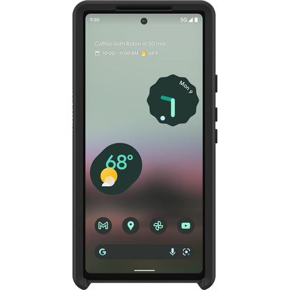 OtterBox Universe Series Funda para Google Pixel 6A - Negro (Embalaje no minorista, se envía en Bolsa de Polietileno)