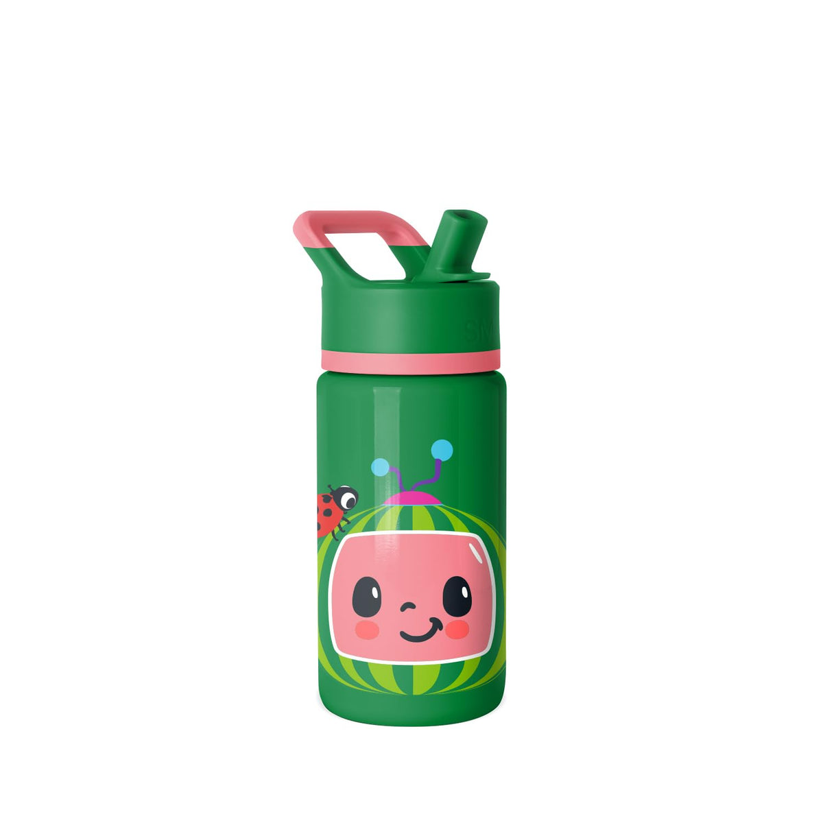 Simple Modern Kids Summit Vaso Infantil con Popote - 14 onzas - Sandía CoComelon