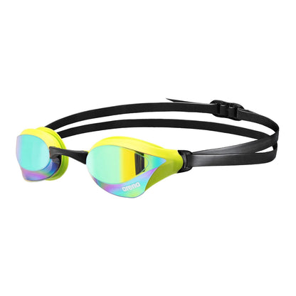 Arena - anteojos de natación unisex para hombres y mujeres, con núcleo cobra, antivaho, lentes de policarbonato, espejo, no espejo, para hombres y mujeres