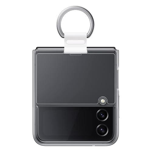 Samsung Galaxy Flip 4 Clear Cover with Ring Transparente