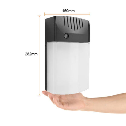 Tecnolite - Lámpara Suburbana LED con Fotocelda 47 W, Luz de Día, IP54, Exteriores, No atenuable, LED integrado