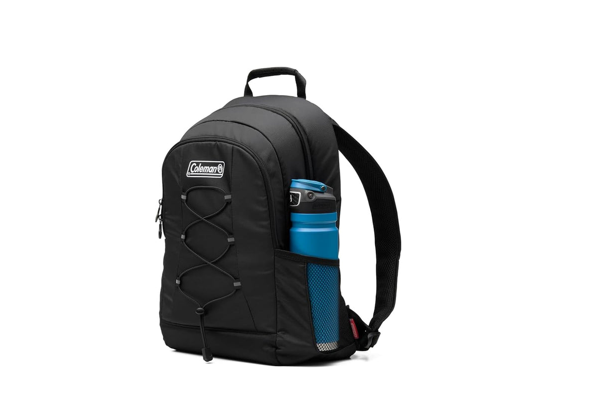 Coleman Chiller Series Insulated Portable Soft Cooler Backpack, Leak-Proof 28 Can Capacity Backpack Cooler with Adjustable Straps and Ice Retention