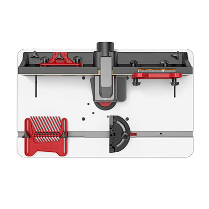 SKIL SRT1039 - Mesa de enrutador portátil con almacenamiento de brocas integrado de doble cara