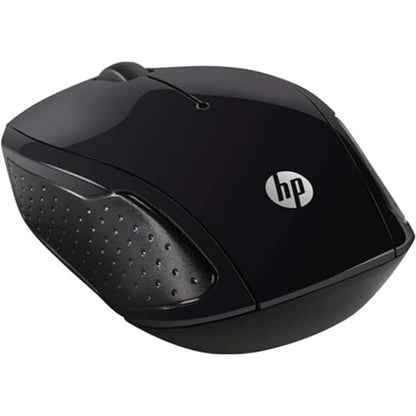 HP Mouse Inalámbrico 200, Conectividad de 10 MTS, 2.4 GHz, Windows/Mac OS, Ambidiestro, Negro (X6W31AA)
