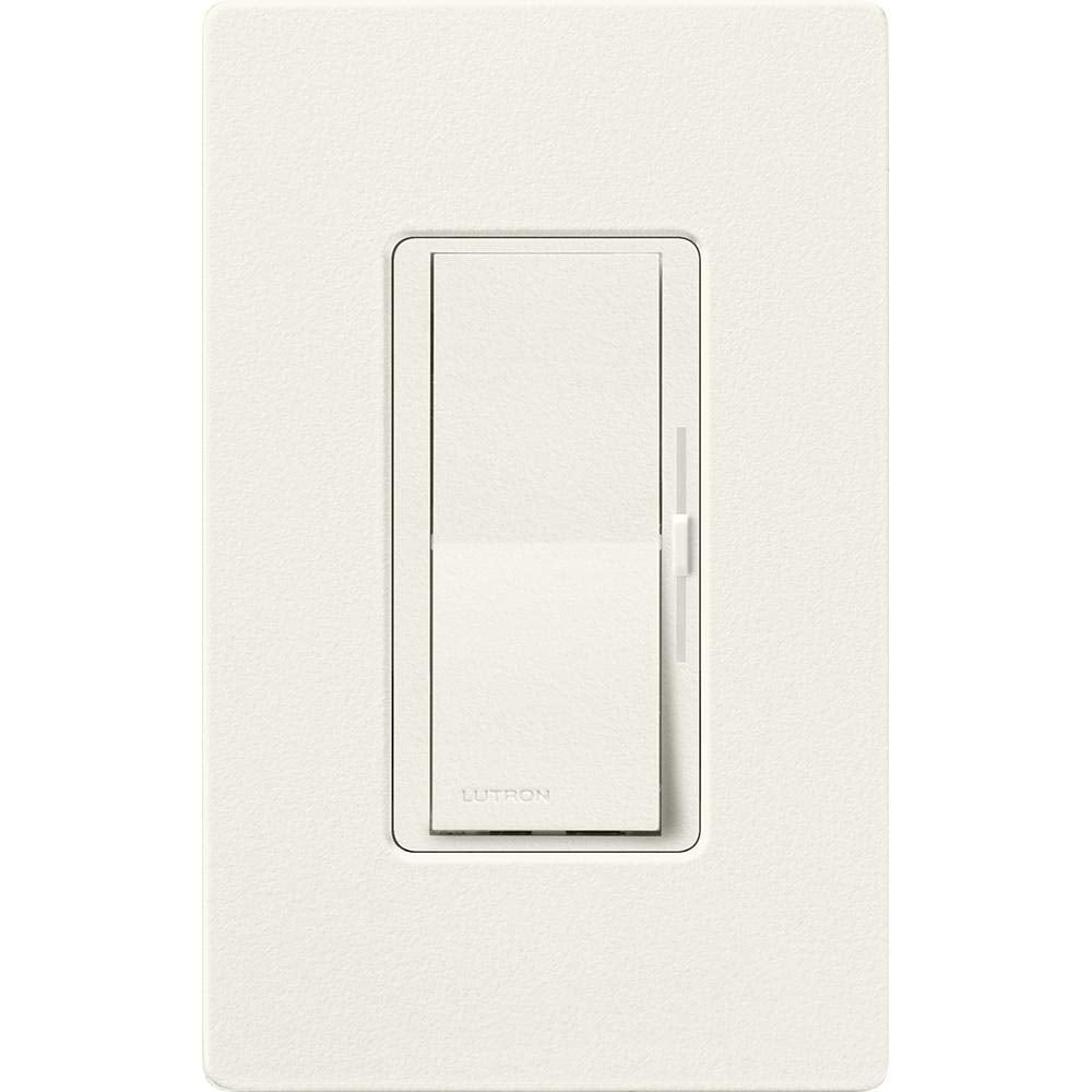 Lutron Diva LED+ Dimmer for Dimmable LED, Halogen and Incandescent Bulbs | Single-Pole or 3-Way | DVSCCL-153P-BI | Biscuit