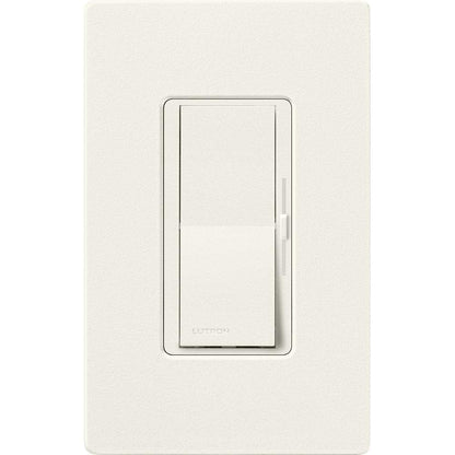 Lutron Diva LED+ Dimmer for Dimmable LED, Halogen and Incandescent Bulbs | Single-Pole or 3-Way | DVSCCL-153P-BI | Biscuit