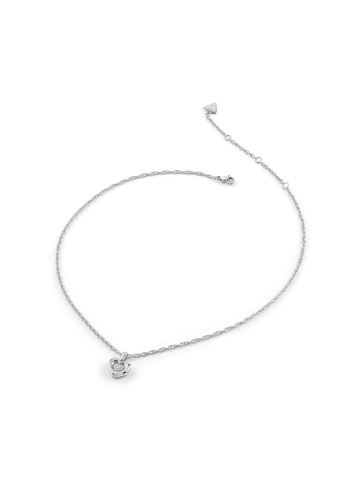 GUESS Collar para Mujer L.O.V.E. color Plata