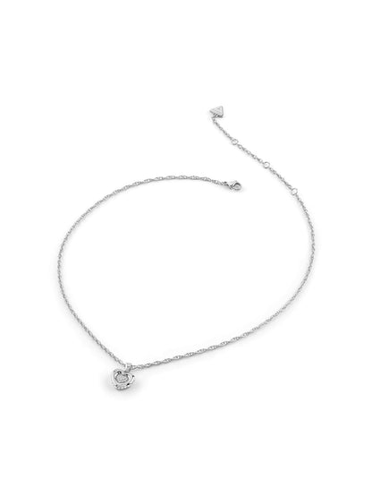 GUESS Collar para Mujer L.O.V.E. color Plata