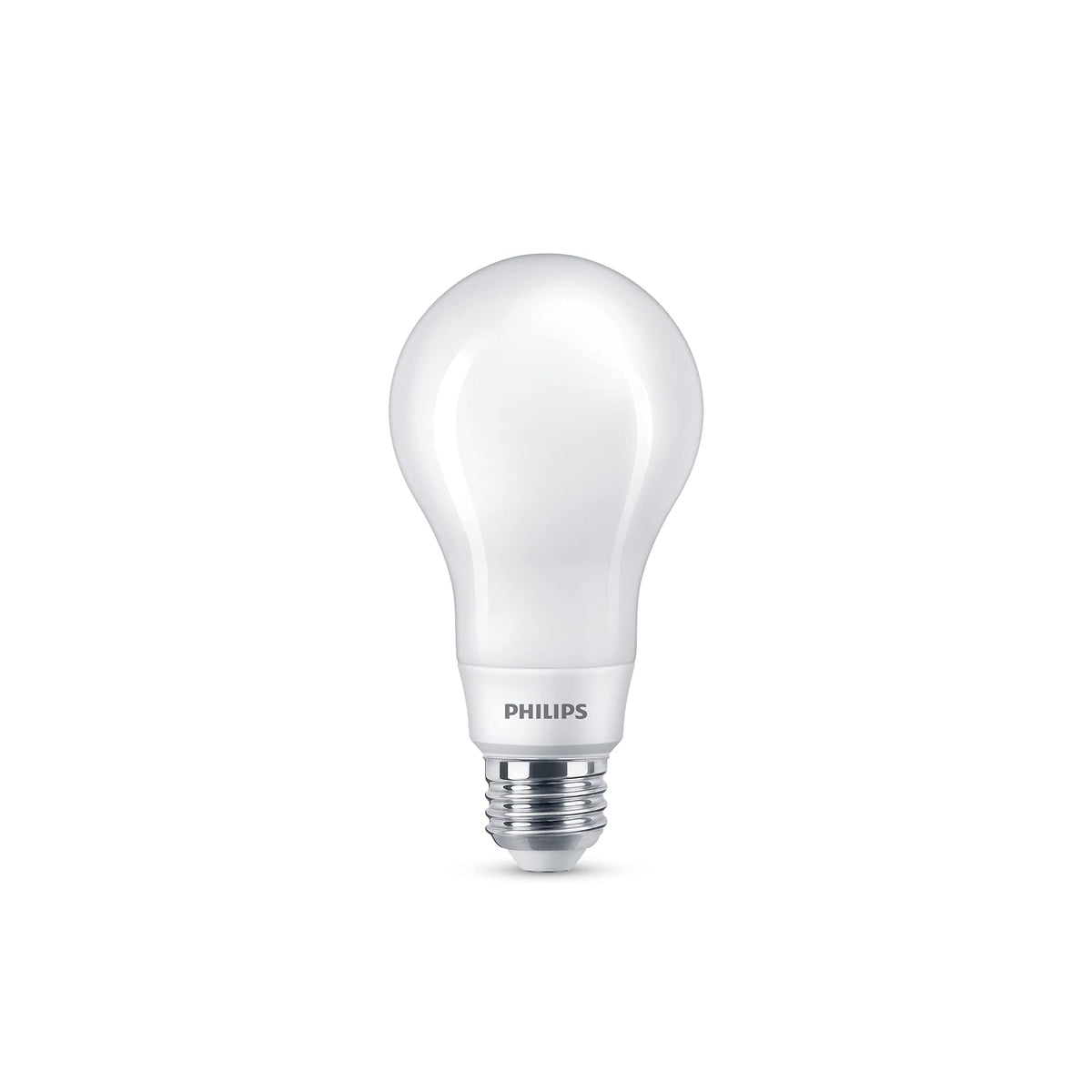 Philips LED White Dial Falker Frosted A19, tecnología de confort de ojos, 1100 lúmenes, blanco suave/blanco brillante/neutral blanco/blanco frío/luz de día (2700-5000K), 9W = 75W, T20 certificado