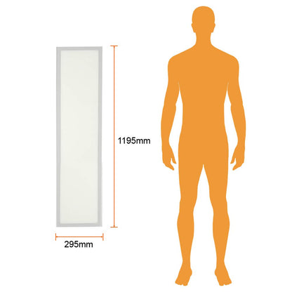Tecnolite Panel LED de Techo para Oficina PAN-LED-L/45/40/S, 45 W, Luz Blanca 4000 K, 3600 lm, Satinado
