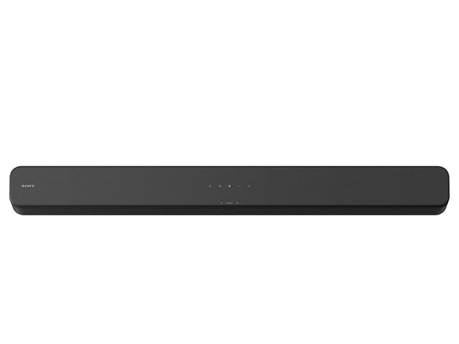Sony HT-S100F Barra de Sonido Única de 2 Canales con Tecnología Bluetooth, compacta, uso de oficina en casa con sonido claro