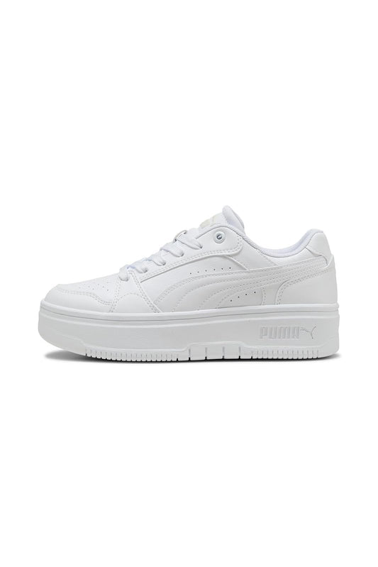 PUMA Rebound Femme Low Zapatillas para Mujer - 25.5 cm - PUMA White-Vapor Gray