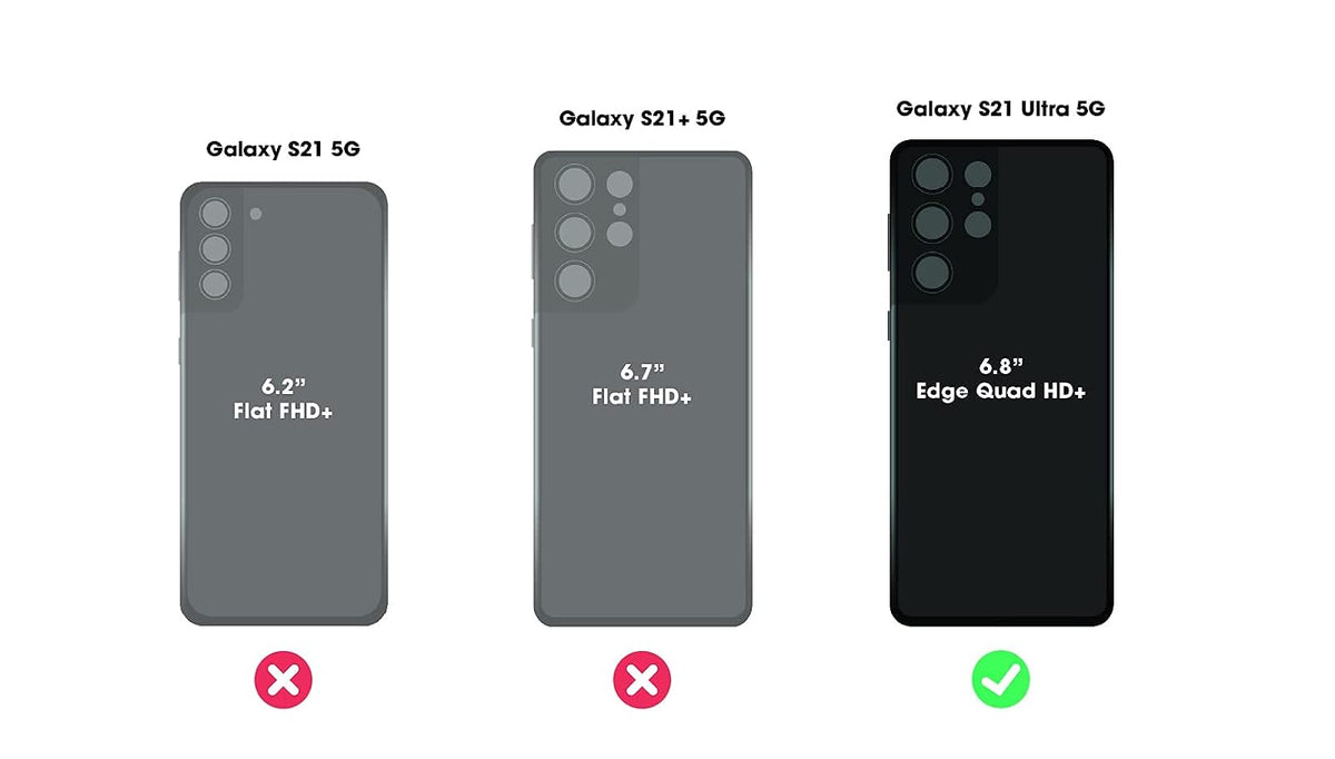 OtterBox Symmetry - Funda Transparente para Galaxy S21 Ultra 5G (Solo no Compatible con Tallas no Grandes o Grandes) - Stardust (Escamas Plateadas/Transparentes)