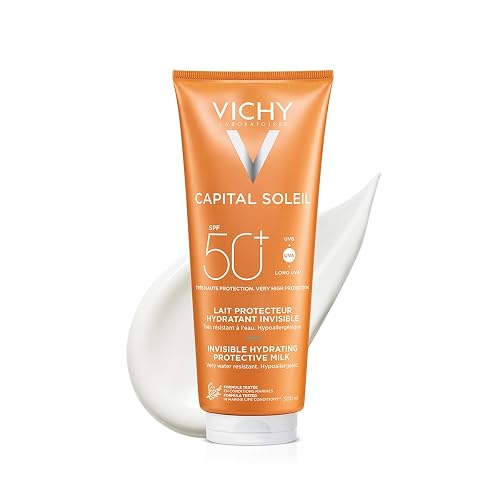VICHY Protector Solar Corporal y Facial en Crema para Familia FPS 50+ Vichy Capital Soleil 300ml