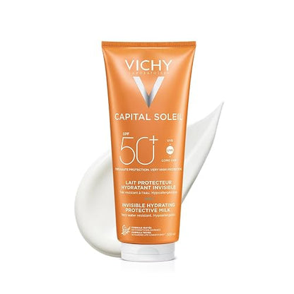 VICHY Protector Solar Corporal y Facial en Crema para Familia FPS 50+ Vichy Capital Soleil 300ml