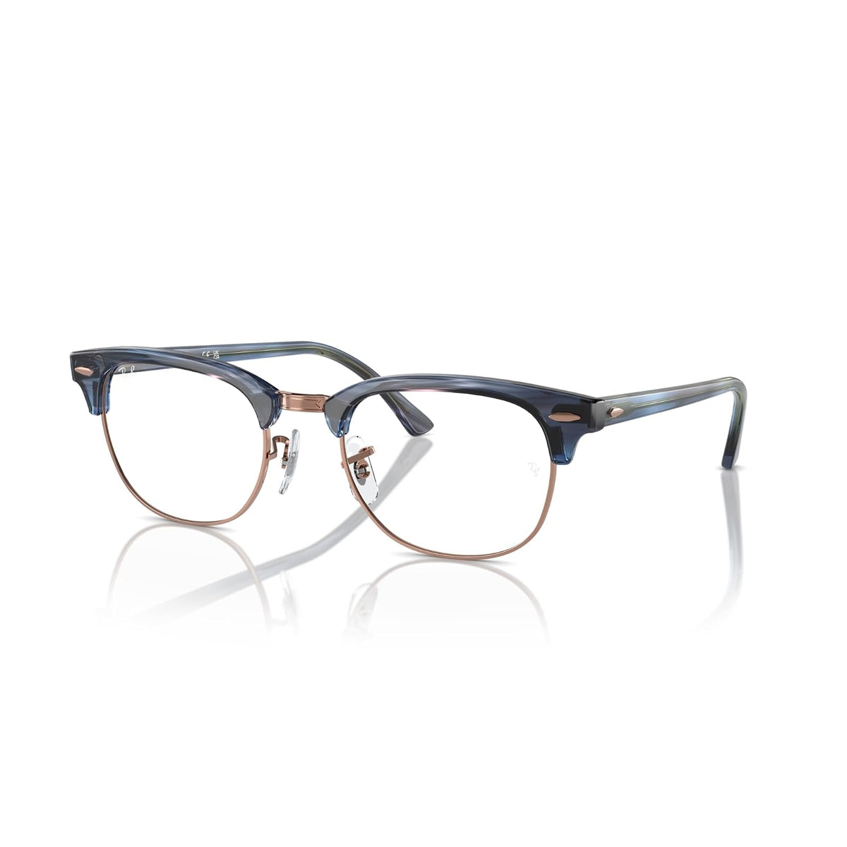 Ray-Ban Rx5154 Clubmaster - Marcos cuadrados para anteojos graduadas para mujer