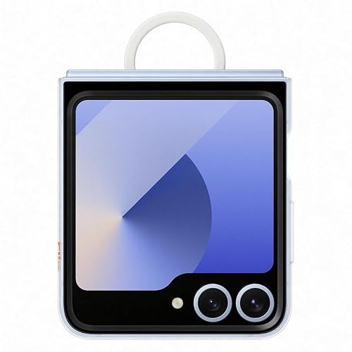 Samsung Galaxy Flip6 Clear Case with Ring Color: Transparente