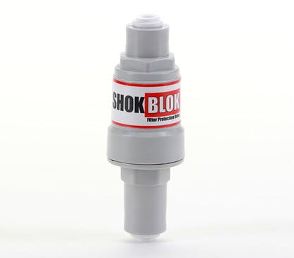 Hydronix SB-FPV-60 Shok Blok Válvula de Protección Reductora de Presión de Agua para Ósmosis Inversa RO y Unidades de Filtro, 60 PSI