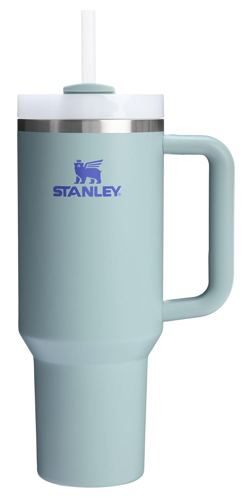 Stanley Quencher H2.0 Termo de Acero Inoxidable con Popote 1.18 L - Cactus azul