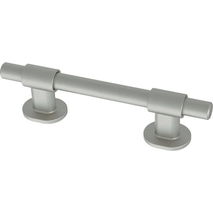 Franklin Brass Adjusta-Pull Francisco (paquete de 5) tiradores ajustables para cajón/manijas de gabinete de 1-3/8 pulgadas a 4 pulgadas, agujero central de níquel satinado mate, puerta de cocina