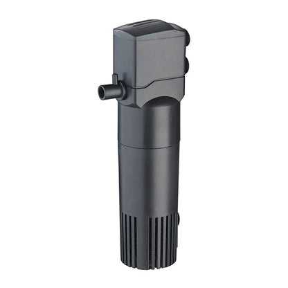 Lomas Filtro Interno Aqua-Jet 500 para Acuarios hasta 80 litros, 480 l/h, Compacto y Silencioso con Filtración Mecánica, Biológica y Química