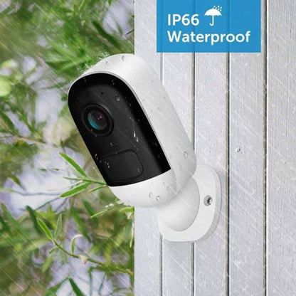 Anewone Cámaras de Seguridad WiFi con Solar Alimentada, Full HD 3MP(2048 * 1536) Visión Nocturna, Cámara Inalámbricas Al Exterior IP66