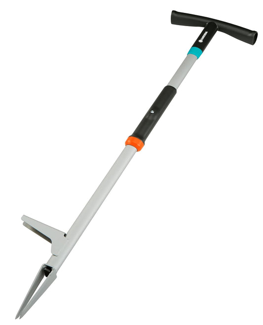 Gardena 03518 Herramienta para Quitar Malezas con Eyector Integrado y Mango Largo