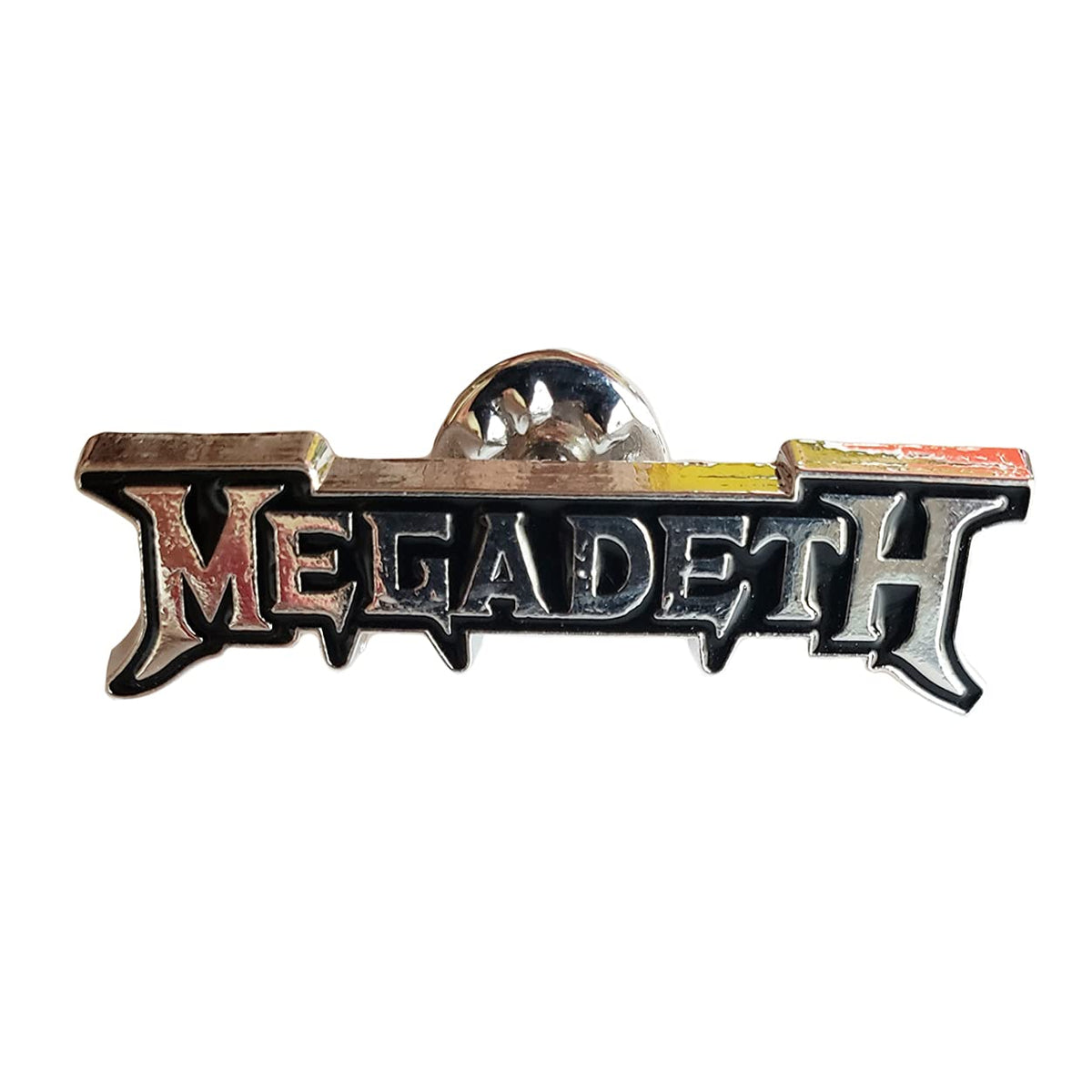 C&D Visionary Megadeth - Pin de solapa de metal, amarillo, negro
