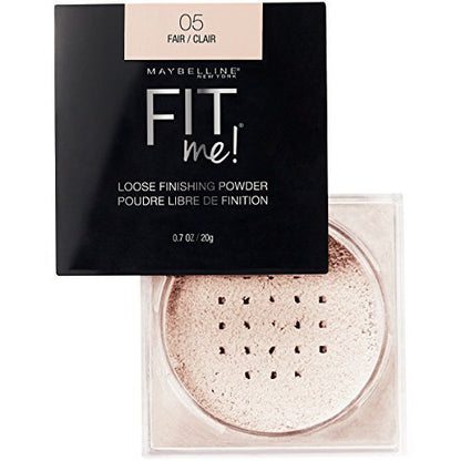 MAYBELLINE Polvo de Maquillaje Fit Me Loose Powder, Tono Fair, 20 g