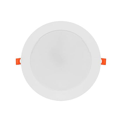 Tecnolite - Lámpara Empotrable de Techo Downlight LED 18 W, Luz Neutra, No atenuable, Multivoltaje