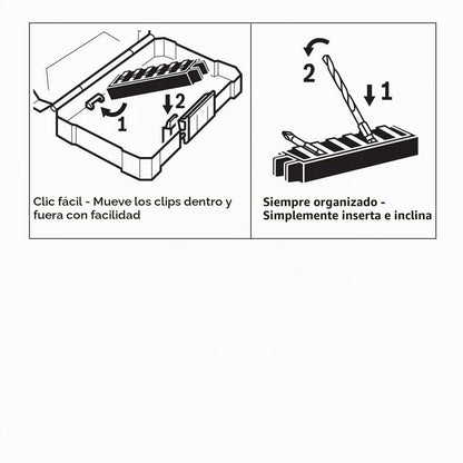 BOSCH SDMS24 set de 24 piezas puntas de impacto con adaptador