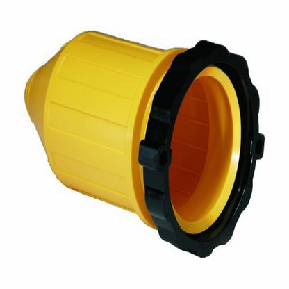 Marinco 7715CRN - Cubierta Impermeable con Anillo roscado para Conectores eléctricos Marine de 50 amperios (6360CRN y 6364CRN, Hembra)