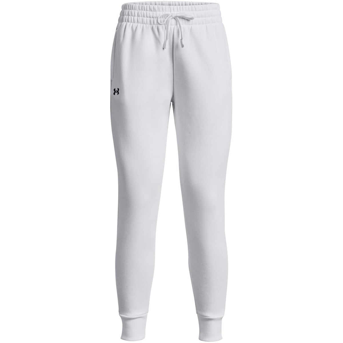 Under Armour Rival Fleece Pantalón de Chándal Mujer - (100) Blanco - Negro - CH