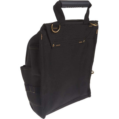Custom LeatherCraft 1509 Bolsa para Herramientas de Electricista Profesional con 21 Bolsillos con zíper