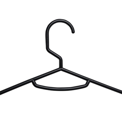 Honey-Can-Do HNG-01520 Recycled Plastic Hangers, Black, 15-Pack