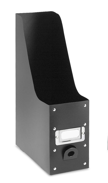 Whitmor 6551-372-5-BLK - Organizador de Revistas de Plástico, 5 Piezas, Negro