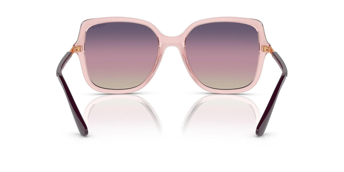 VOGUE LENTES SOLAR 0VO5538SL FEMALE FASHION INJECTED SQUARE TRANSLUCENT PINK 55