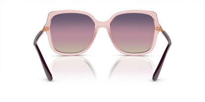 VOGUE LENTES SOLAR 0VO5538SL FEMALE FASHION INJECTED SQUARE TRANSLUCENT PINK 55