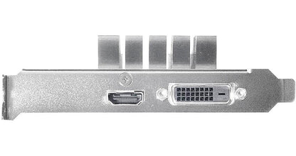 ASUS GeForce GT 1030 Tarjeta de Video para Oficina y reproducción de Video | GeForce GT 1030, 2GB GDDR5 64-bit, PCIe 3.0, HDMI 2.0b + DVI-D, pasiva sin ventilador (0dB), sin conector de poder, PSU 300W