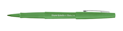 Paper Mate Flair Marcador 1919653 | Paquete de 14, colores variados, punta porosa, guarda punta