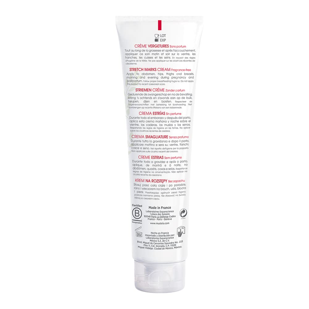 Mustela Maternidad, Crema Corporal Prevención Estrías, 150ml