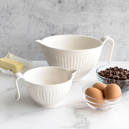 Nordic Ware Better - tazón para bateador, color blanco, 10 tazas