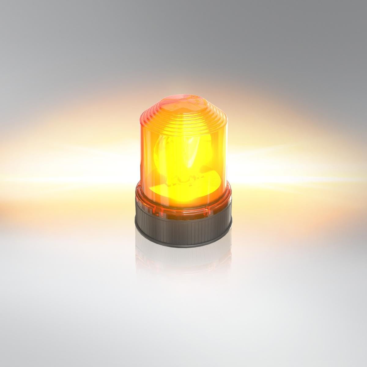 Osram RBL101 Luz Intermitente de Advertencia Halógena Beacon Light, Ámbar