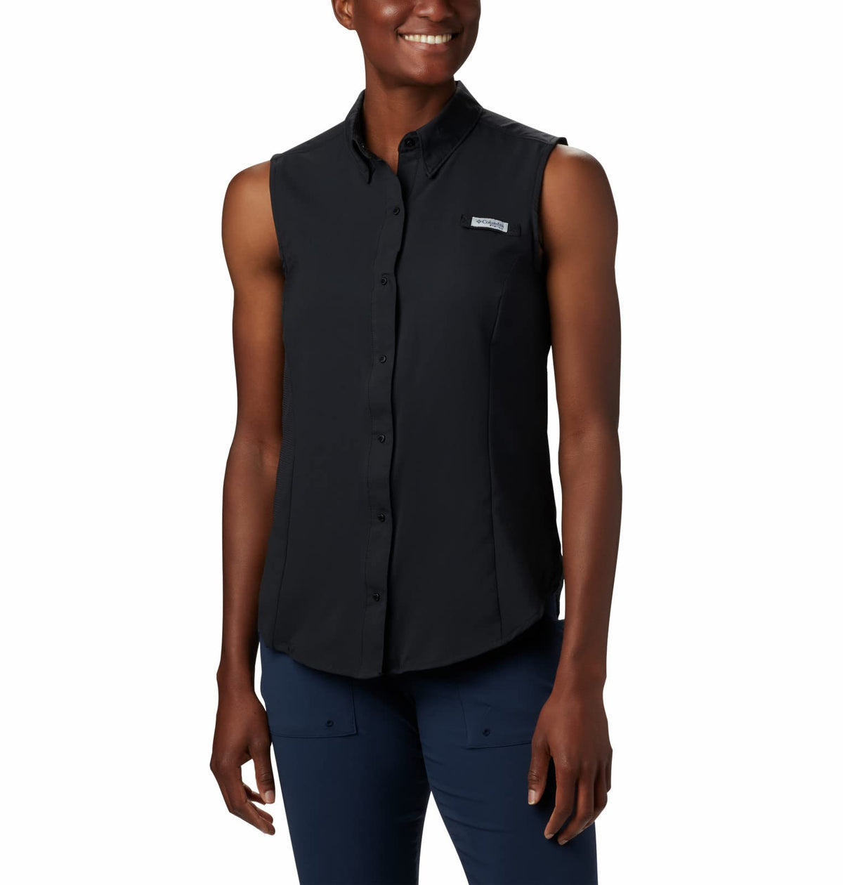 Columbia PFG Tamiami - Camisa sin Mangas para Mujer